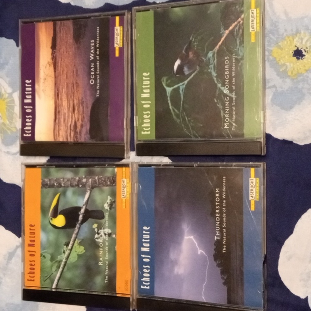 4 CDs echoes of nature